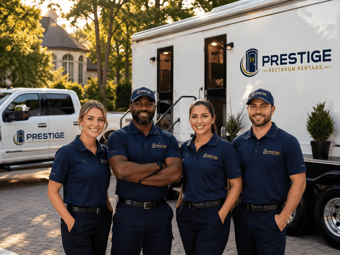 Trusted Luxury Portable Restrooms company in Ralls, TX